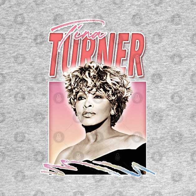 Tina Turner ///// 80s Style Retro Fan Art Design by DankFutura